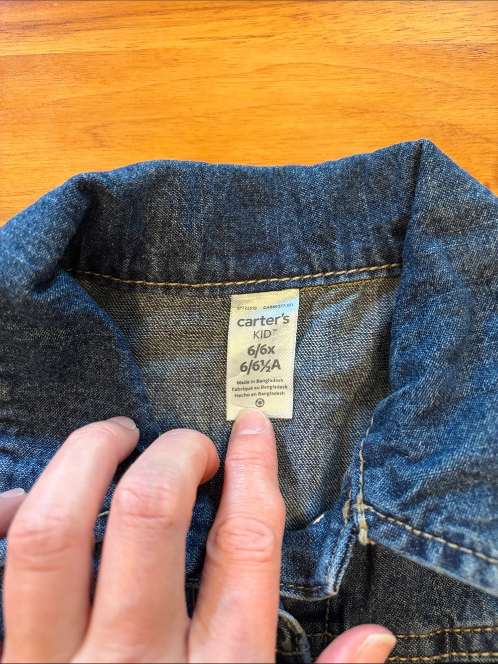 Carter’s Denim Jacket - Picture 2 of 5